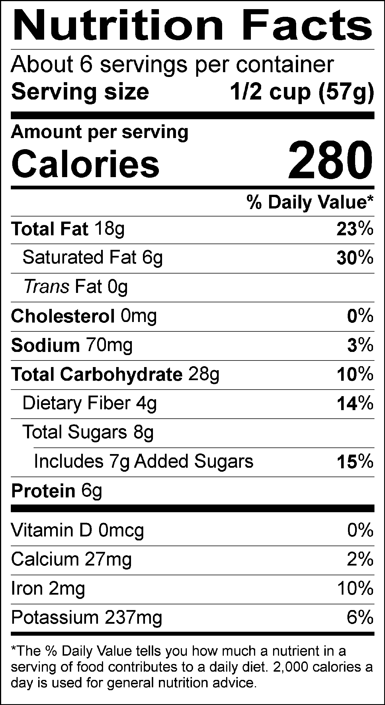 Essential Blend Granola – 12 oz