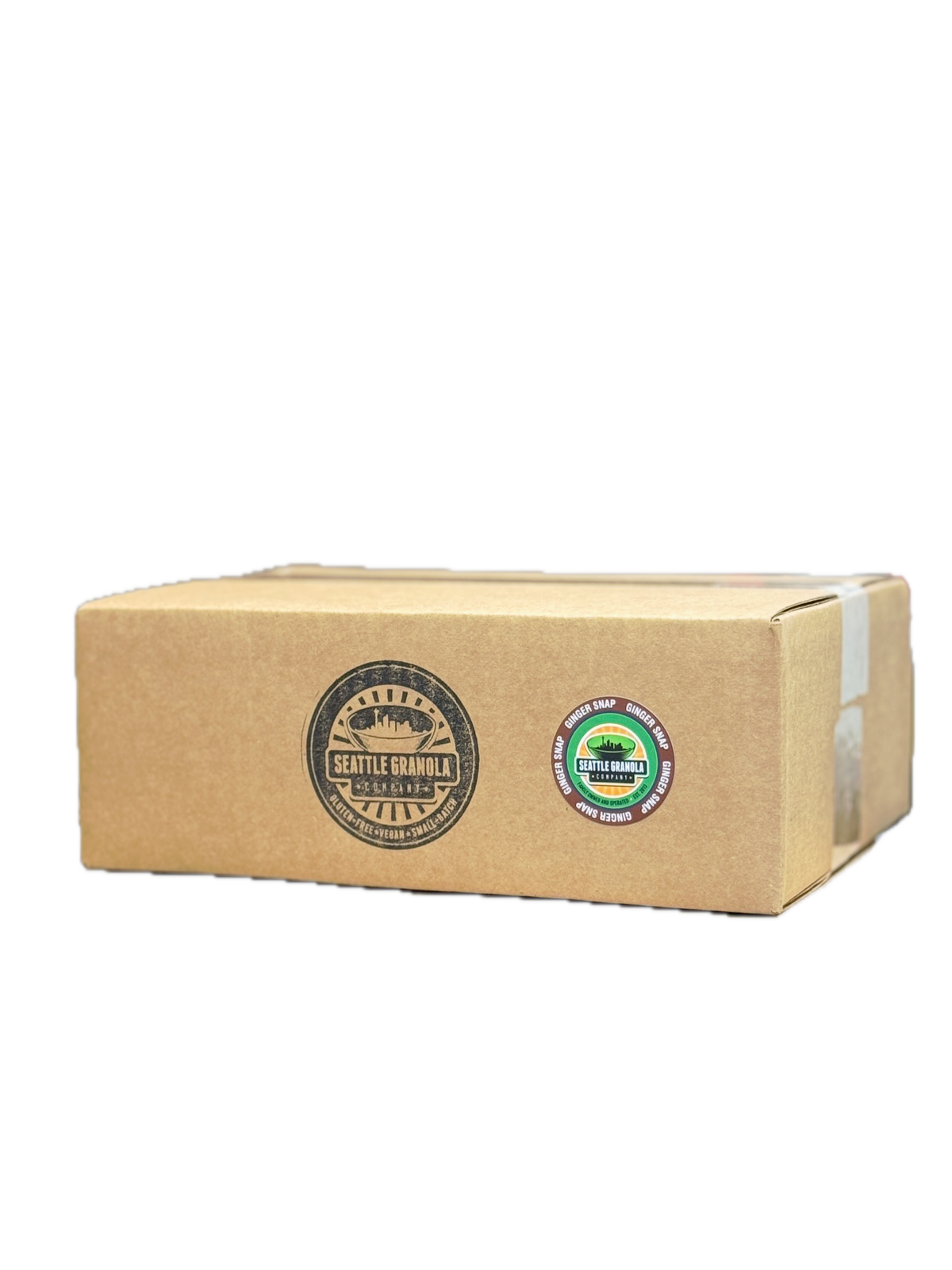 Seattle Granola Company Ginger Snap 5lb box shipping image