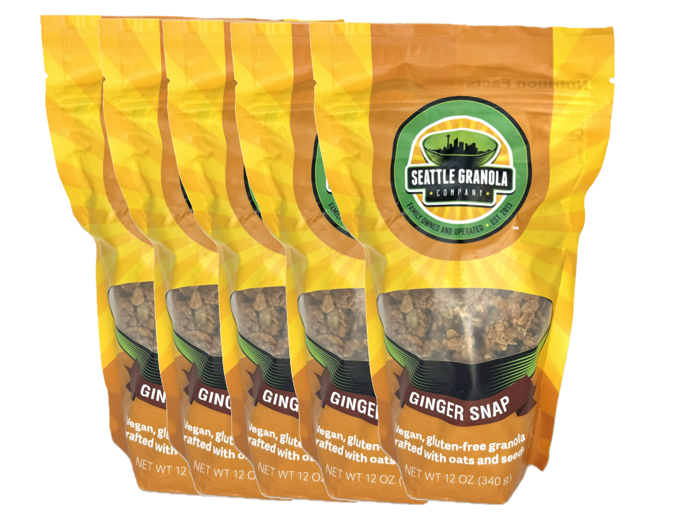 Gingersnap Granola - 5 Pack