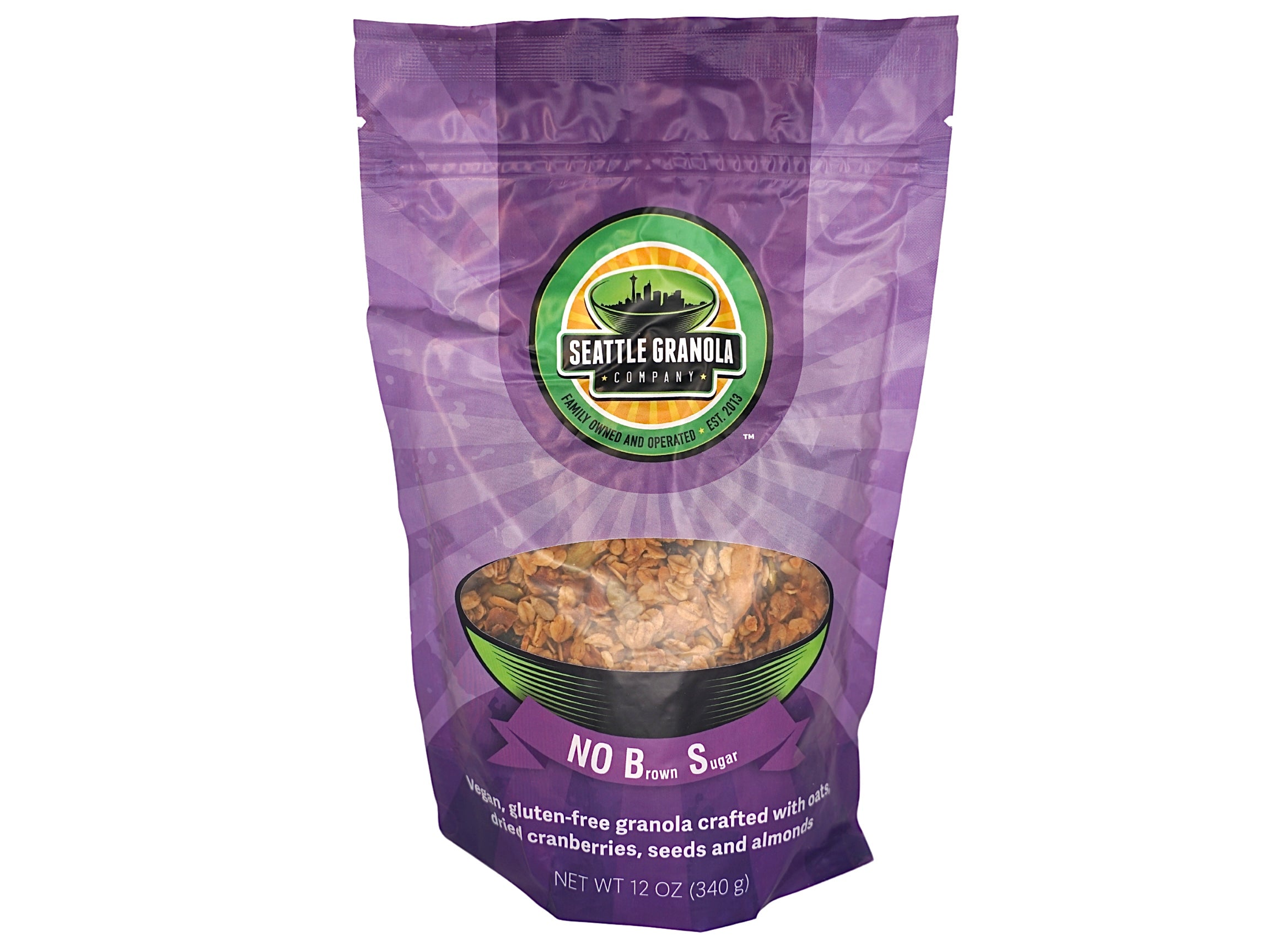 Vegan Gluten-Free Seattle Granola – No B.S. Granola Seattle Granola Company