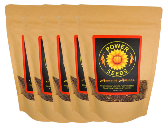 Power Seeds - Amazing Aminos - 5 Pack